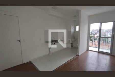 Sala / Cozinha / Área de serviço de apartamento para alugar com 2 quartos, 52m² em Vila Varela, Poá