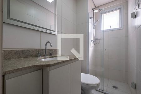 Banheiro de kitnet/studio à venda com 1 quarto, 32m² em Pinheiros, São Paulo