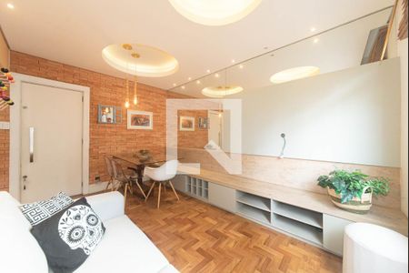 Sala de apartamento para alugar com 1 quarto, 38m² em Brooklin, São Paulo