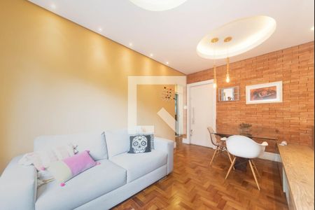 Sala de apartamento para alugar com 1 quarto, 38m² em Brooklin, São Paulo