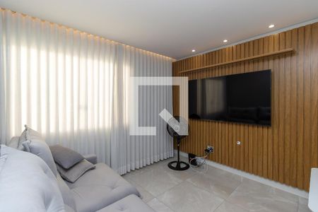 Sala de apartamento à venda com 2 quartos, 56m² em Santa Branca, Belo Horizonte