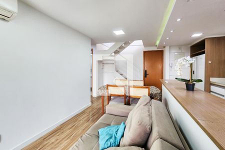 Sala  de apartamento à venda com 3 quartos, 143m² em Praça da Bandeira, Rio de Janeiro