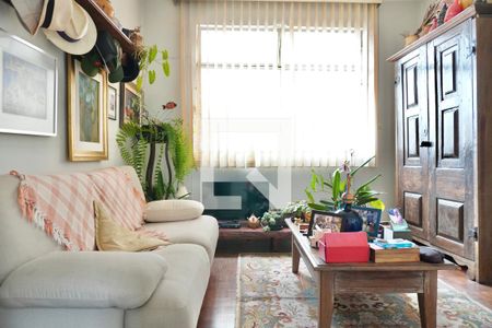 Sala  de apartamento à venda com 2 quartos, 83m² em Marçola, Belo Horizonte