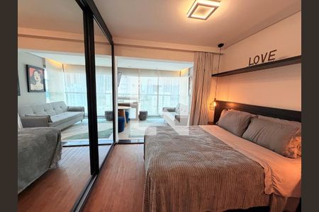 Quarto de apartamento para alugar com 1 quarto, 30m² em Vila Cordeiro, São Paulo