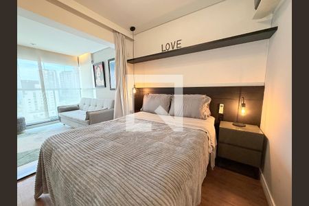 Quarto de apartamento para alugar com 1 quarto, 30m² em Vila Cordeiro, São Paulo