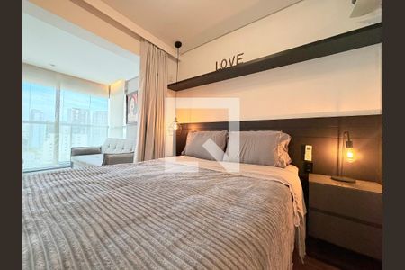 Quarto de apartamento para alugar com 1 quarto, 30m² em Vila Cordeiro, São Paulo