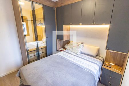 Quarto 1 de apartamento para alugar com 2 quartos, 40m² em Chácara Tatuapé, São Paulo