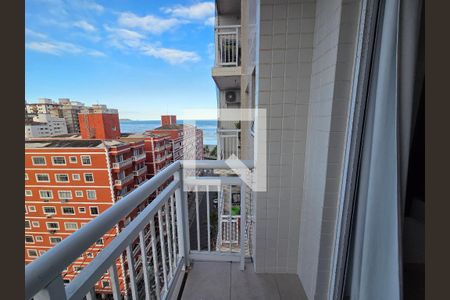 Varanda de apartamento para alugar com 2 quartos, 55m² em Vila Assuncao, Praia Grande