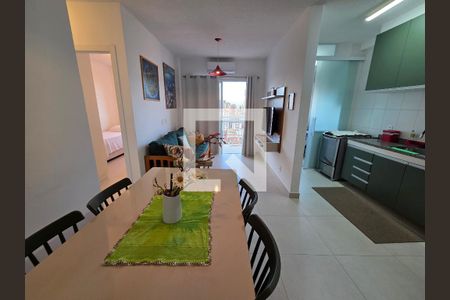 Sala de apartamento para alugar com 2 quartos, 55m² em Vila Assuncao, Praia Grande