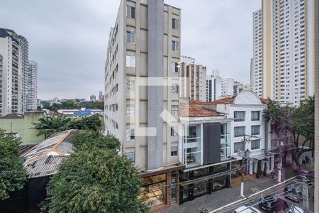 Sala/Cozinha - VIsta de apartamento para alugar com 1 quarto, 36m² em Pinheiros, São Paulo