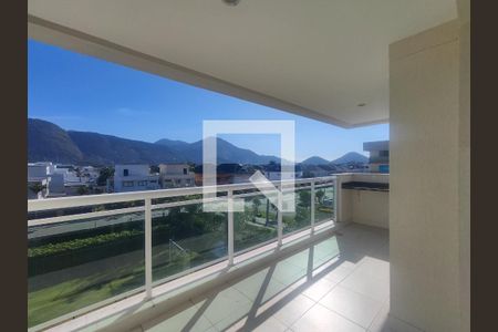 Varanda de apartamento para alugar com 4 quartos, 165m² em Barra da Tijuca, Rio de Janeiro