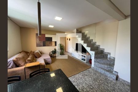 Sala de apartamento à venda com 2 quartos, 135m² em Carmo, Belo Horizonte