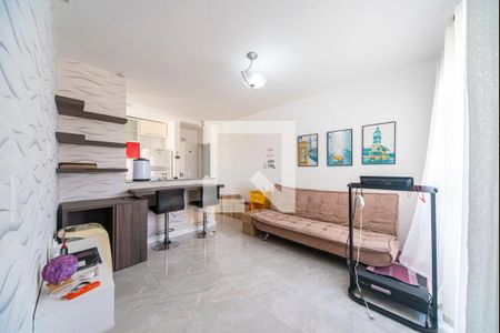 Sala de apartamento à venda com 3 quartos, 55m² em Vila Palmares, Santo André