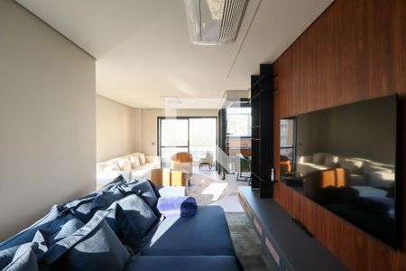 Sala de estar  de apartamento para alugar com 2 quartos, 188m² em Cidade Monções, São Paulo