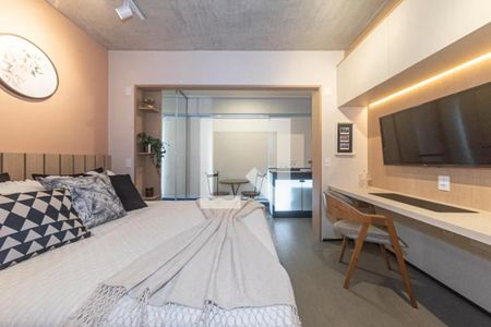 Quarto de kitnet/studio para alugar com 1 quarto, 25m² em Brooklin, São Paulo