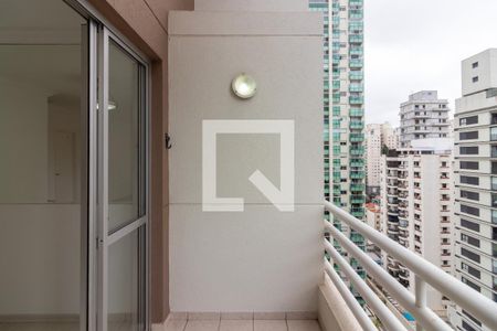 Varanda da Sala de apartamento para alugar com 2 quartos, 82m² em Moema, São Paulo