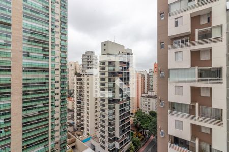 Vista da Sala de apartamento para alugar com 2 quartos, 82m² em Moema, São Paulo