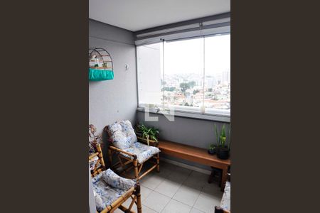 Detalhe - Varanda da Sala de apartamento à venda com 3 quartos, 74m² em São Domingos, São Paulo