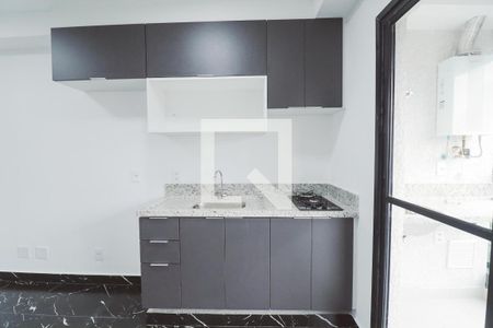 Sala/Cozinha de apartamento para alugar com 1 quarto, 25m² em Vila Dom Pedro Ii, São Paulo