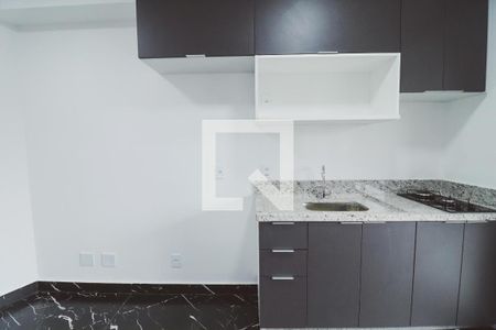 Sala/Cozinha de apartamento para alugar com 1 quarto, 25m² em Vila Dom Pedro Ii, São Paulo