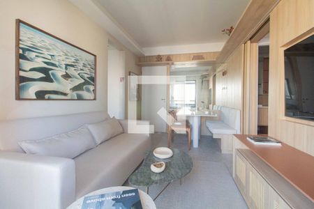 Sala de apartamento para alugar com 1 quarto, 40m² em Vila Dom Pedro I, São Paulo