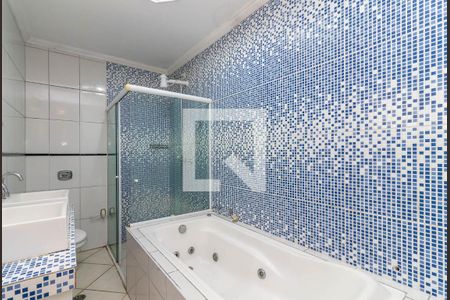 Banheiro da Suíte de casa à venda com 3 quartos, 85m² em Jardim Sonia, São Paulo