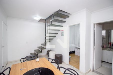 Sala de apartamento à venda com 2 quartos, 98m² em Cabral, Contagem