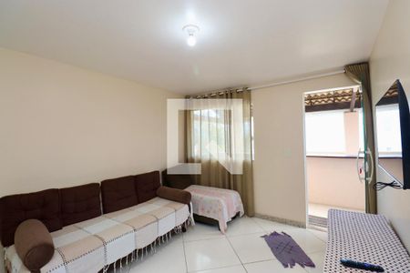 Sala de casa de condomínio para alugar com 1 quarto, 45m² em Praia do Flamengo, Salvador