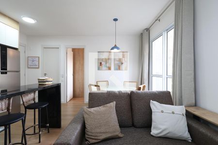 Sala de apartamento para alugar com 1 quarto, 40m² em Perdizes, São Paulo