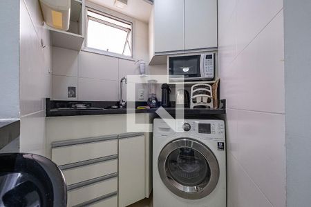 Sala/Cozinha de apartamento para alugar com 1 quarto, 40m² em Paraíso, São Paulo