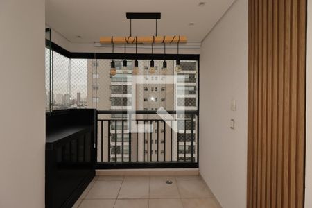 Varanda Gourmet de apartamento à venda com 2 quartos, 75m² em Campestre, Santo André