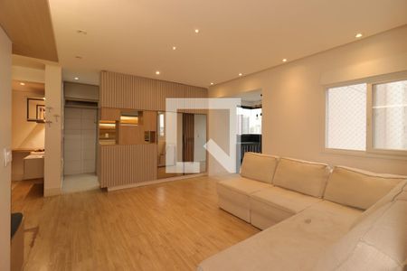 Sala de apartamento à venda com 2 quartos, 75m² em Campestre, Santo André