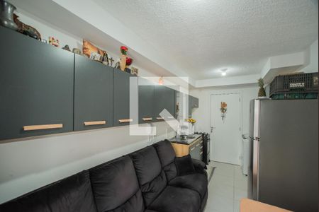 Sala/Cozinha de apartamento à venda com 1 quarto, 27m² em Planalto Paulista, São Paulo