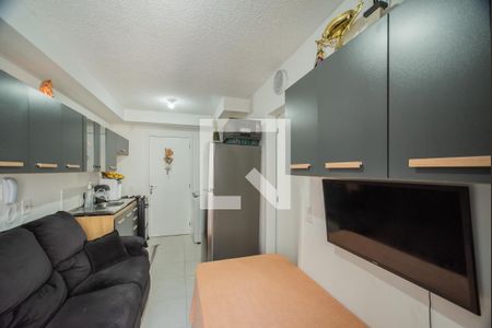 Sala/Cozinha de apartamento à venda com 1 quarto, 27m² em Planalto Paulista, São Paulo