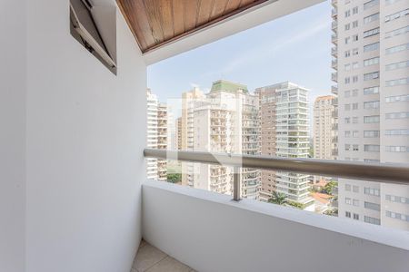 Varanda da Sala de apartamento à venda com 1 quarto, 44m² em Paraíso, São Paulo