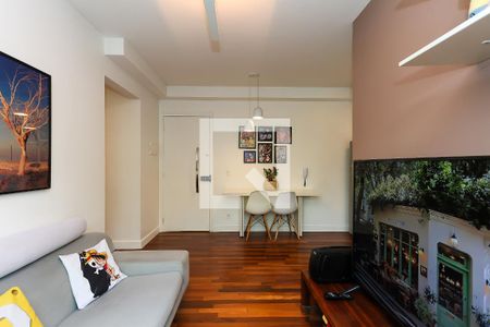 sala  de apartamento à venda com 2 quartos, 46m² em Vila Andrade, São Paulo