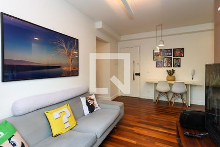sala  de apartamento à venda com 2 quartos, 46m² em Vila Andrade, São Paulo