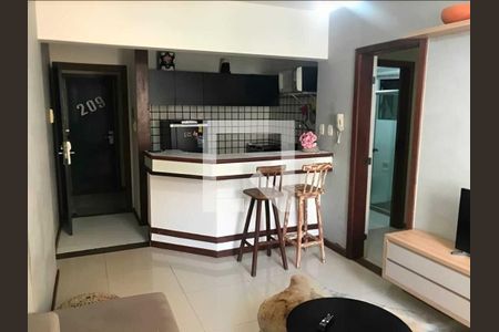 Cozinha de apartamento para alugar com 1 quarto, 40m² em Pituba, Salvador
