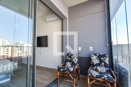 Varanda de apartamento à venda com 1 quarto, 26m² em Vila Mariana, São Paulo