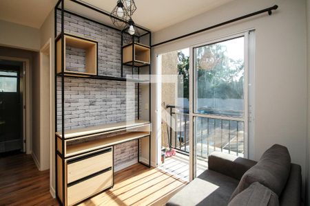 Sala de apartamento para alugar com 2 quartos, 47m² em Vila Monte Serrat, Cotia