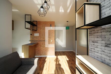 Sala de apartamento para alugar com 2 quartos, 47m² em Vila Monte Serrat, Cotia