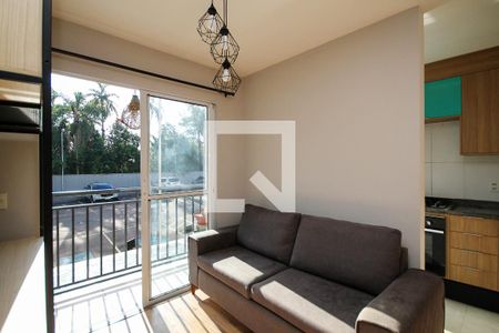 Sala de apartamento para alugar com 2 quartos, 47m² em Vila Monte Serrat, Cotia