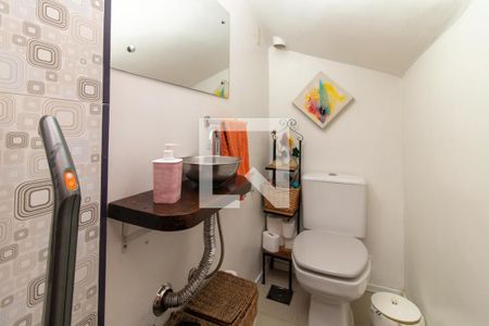 Lavabo de casa de condomínio à venda com 3 quartos, 125m² em Aberta dos Morros, Porto Alegre