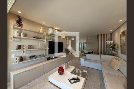 Sala de apartamento à venda com 4 quartos, 160m² em Barra da Tijuca, Rio de Janeiro