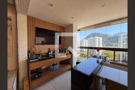 Sala - Varanda de apartamento à venda com 4 quartos, 160m² em Barra da Tijuca, Rio de Janeiro