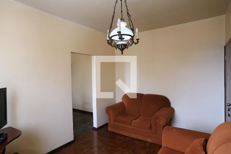 Sala de apartamento à venda com 3 quartos, 90m² em União, Belo Horizonte