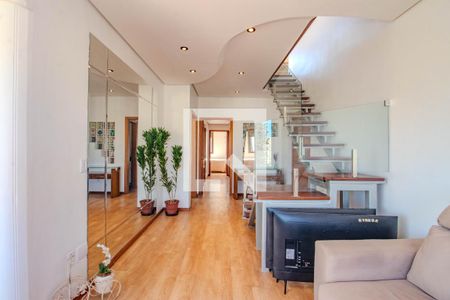 Sala de apartamento para alugar com 3 quartos, 185m² em Petrópolis, Porto Alegre