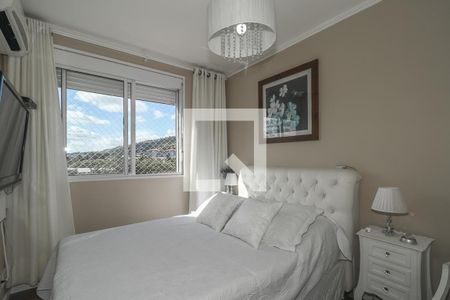 Quarto Suíte de apartamento à venda com 3 quartos, 76m² em Morro Santana, Porto Alegre