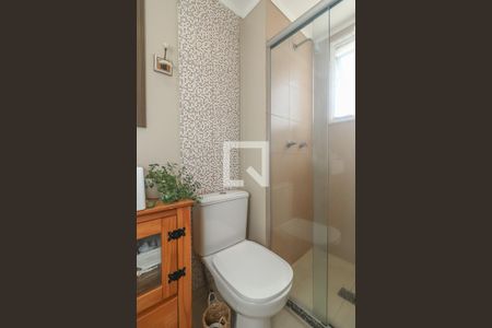 Banheiro da Suíte de apartamento à venda com 3 quartos, 76m² em Morro Santana, Porto Alegre