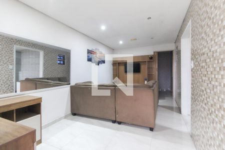 Sala de casa para alugar com 2 quartos, 75m² em Jardim das Camelias, São Paulo